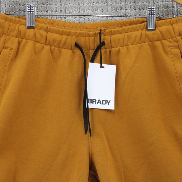 Brady Brand Performance Shorts Mens Large L Orange Solid Drawstring Outdoor NWT - Picture 2 of 6